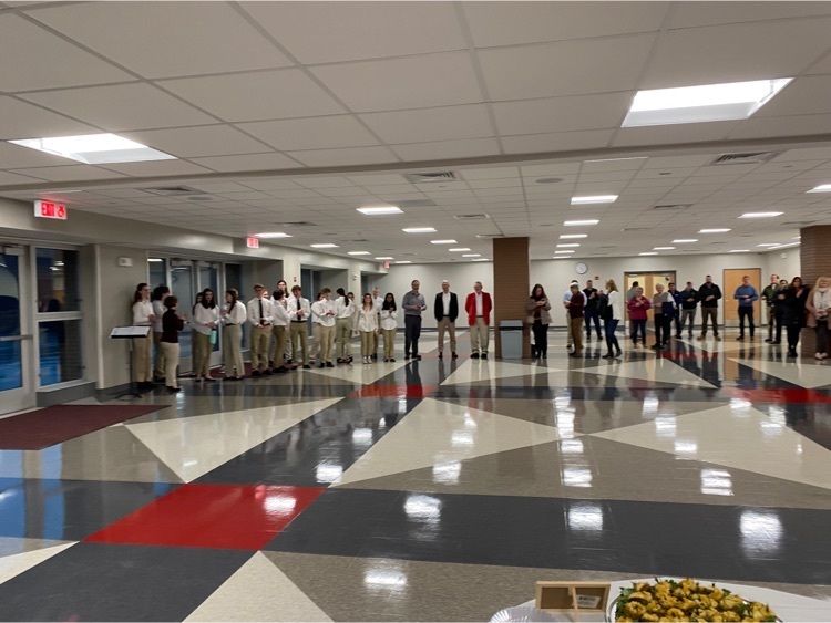dedication of our new kitchen and cafeteria!